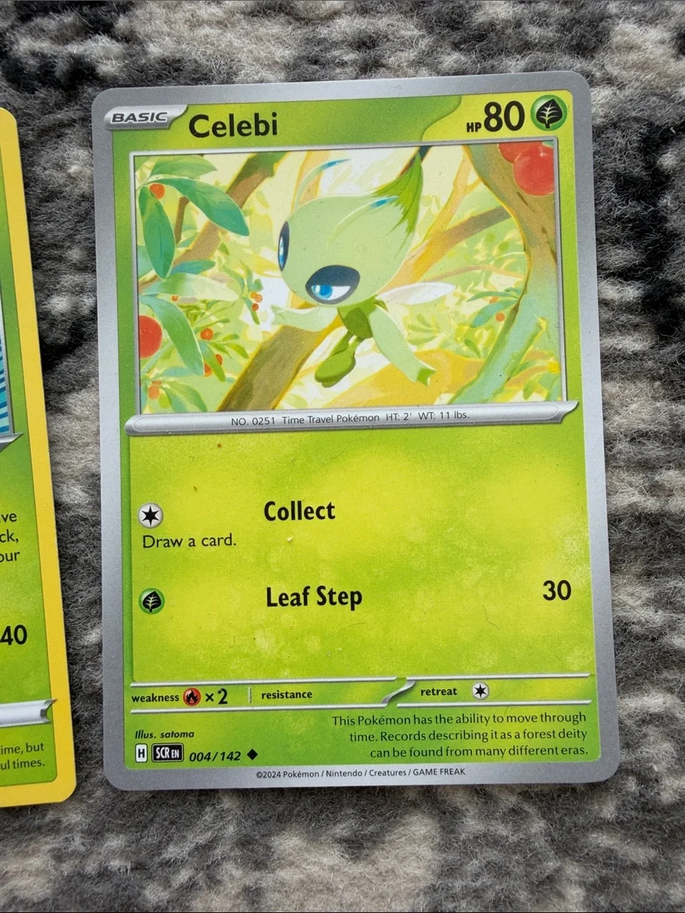 Celebi Card Lot | Shining Fates & Stellar Crown | 2 Unique Celebi Cards | ✨5/$25